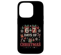 67 Meme Natale Natale divertente - Six Seven Gen Alpha Z Custodia per iPhone 14 Pro