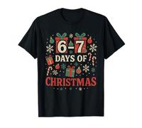 67 Meme Natale Natale Divertente - Six Seven Gen Alpha Z Maglietta