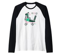 67 Meme Six Roller Skates Felpe 6-7 T-Shirt Maglia con Maniche Raglan