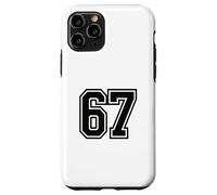 67 Meme Six Seven 6 7 Meme Design 6 7 Custodia per iPhone 11 Pro