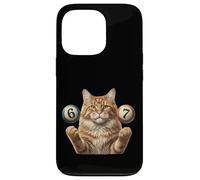 67 meme - Six Seven Cats - Funny Cat Custodia per iPhone 13 Pro