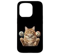 67 meme - Six Seven Cats - Funny Cat Custodia per iPhone 15 Pro