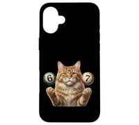 67 meme - Six Seven Cats - Funny Cat Custodia per iPhone 16 Plus