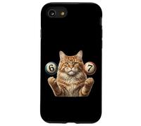 67 meme - Six Seven Cats - Funny Cat Custodia per iPhone SE (2020) / 7/8