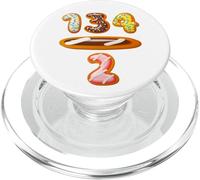 67 Meme Six Seven Slang Divertente Gen Z Insegnante di matematica 134/2 Ciambella PopSockets PopGrip per MagSafe