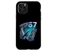 67 Meme Whale Ulula alla Luna Sei Sette Custodia per iPhone 11 Pro