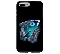 67 Meme Whale Ulula alla Luna Sei Sette Custodia per iPhone 7 Plus/8 Plus