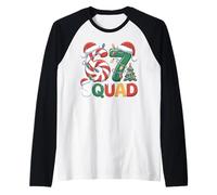67 Merry Six Seven Cool Christmas 6 7 Xmas Meme Maglia con Maniche Raglan