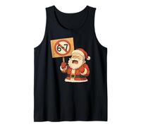 67 Natale Divertente Six Seven Meme Brainrot Babbo Natale Ragazzi Canotta