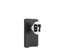 67 Number Sports Fan Football Baseball Soccer Team PopSockets PopWallet per MagSafe