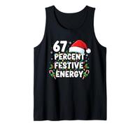 67 percento Energia Festiva Six Seven Christmas 67 Meme Canotta