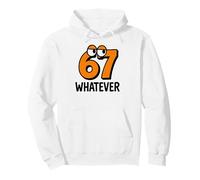 67 Qualunque Cosa - Funny Six Seven Brainrot Italiano Felpa con Cappuccio