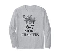 67 Reading Teacher 67 Book Just One More Chapter Reading 6-7 Maglia a Manica