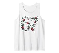 67 Rose Floral Meme Stile Romantico Canotta
