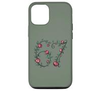 67 Rose Floral Meme Stile Romantico Custodia per iPhone 12/12 Pro