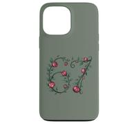 67 Rose Floral Meme Stile Romantico Custodia per iPhone 13 Pro Max
