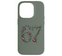 67 Rose Floral Meme Stile Romantico Custodia per iPhone 14 Pro