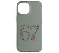 67 Rose Floral Meme Stile Romantico Custodia per iPhone 15
