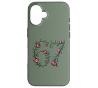67 Rose Floral Meme Stile Romantico Custodia per iPhone 16