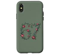 67 Rose Floral Meme Stile Romantico Custodia per iPhone X/XS