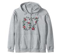 67 Rose Floral Meme Stile Romantico Felpa con Cappuccio