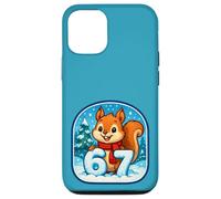 67 scoiattolo Sei Sette divertente tendenza invernale Custodia per iPhone 12/12 Pro