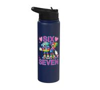 67 Sei Sette 6-7 Dolce Brainrot Italiano Meme Per Bambini Stainless Steel Insulated Water Bottle
