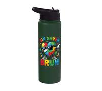 67 Sei Sette 6-7 Dolce Brainrot Italiano Meme Per Bambini Stainless Steel Insulated Water Bottle