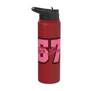 67 Sei Sette 6-7 Dolce Brainrot Italiano Meme Per Bambini Stainless Steel Insulated Water Bottle