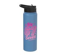 67 Sei Sette 6-7 Dolce Brainrot Italiano Meme Per Bambini Stainless Steel Insulated Water Bottle