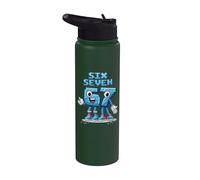 67 Sei Sette 6-7 Dolce Brainrot Italiano Meme Per Bambini Stainless Steel Insulated Water Bottle