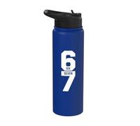 67 Sei sette 6 7 Meme Funny Meme Dicendo 67 Stainless Steel Insulated Water Bottle
