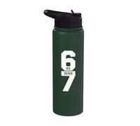 67 Sei sette 6 7 Meme Funny Meme Dicendo 67 Stainless Steel Insulated Water Bottle
