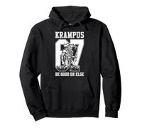 67 Sei Sette 6 7 Meme Natale Krampus Vintage Varsity Felpa con Cappuccio