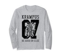 67 Sei Sette 6 7 Meme Natale Krampus Vintage Varsity Maglia a Manica