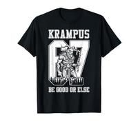 67 Sei Sette 6 7 Meme Natale Krampus Vintage Varsity Maglietta