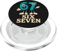 67 Six Seven 6-7 - Divertente meme di gioco gergale italiano Brainrot PopSockets PopGrip per MagSafe