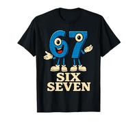 67 Six Seven 6-7 - Divertente Meme di Gioco per Bambini Brainrot Italiano Maglietta
