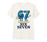 67 Six Seven 6-7 - Gen Alpha Italiano Brainrot Gaming Meme Maglietta Premium
