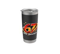 67 Six Seven 6-7 Meme Bicchiere termico in acciaio inox doppia parete
