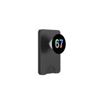67 Six Seven 6 7 Meme Design Funny 6 7 PopSockets PopWallet per MagSafe
