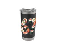 67 Six Seven 6 7 Meme Sushi Cibo Asiatico Divertente Ragazzo Ragazza Bambini Bicchiere termico in acciaio inox doppia parete