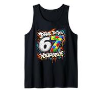 67 Six Seven Dare To Be Yourself Autism Awareness Canotta