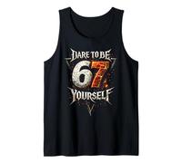 67 Six Seven Dare To Be Yourself Autism Awareness Canotta