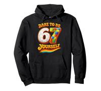 67 Six Seven Dare To Be Yourself Autism Awareness Felpa con Cappuccio
