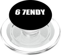 67 Six Seven Sendy 6 7endy Let's get Sendy 67 Meme Funny 6 7 PopSockets PopGrip per MagSafe