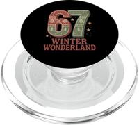 67 Snow Wonderland Inverno 6 7 Trend Meme Six Seven Christmas PopSockets PopGrip per MagSafe