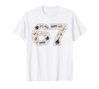 67 Strumenti Musicali Sei Sette Insegnante di Musica Maglietta