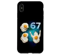 67 Uovo fritto meme ululando alla luna sei sette Custodia per iPhone XS Max