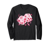 67 Valentine's Day Six Seven Dice 6 7 Meme Men Women Kids Maglia a Manica